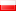 Flag of Poland to select Polish language (Polski)